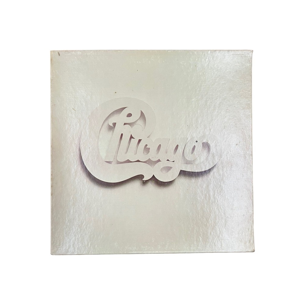 Vintage 1971 Chicago Live At Carnegie Hall - Four Volume Box Set Vinyl - Book